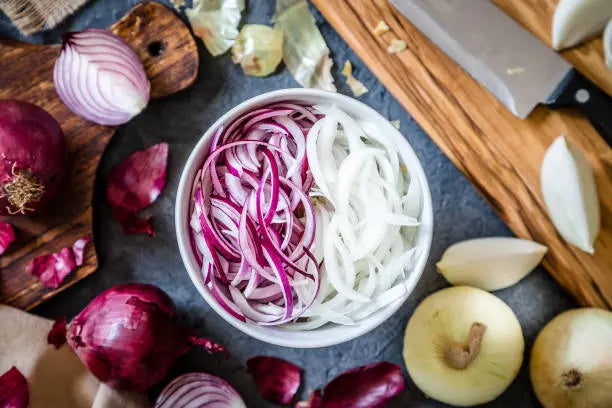 how to cut onions for fajitas