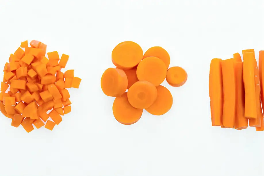 how to slice carrots