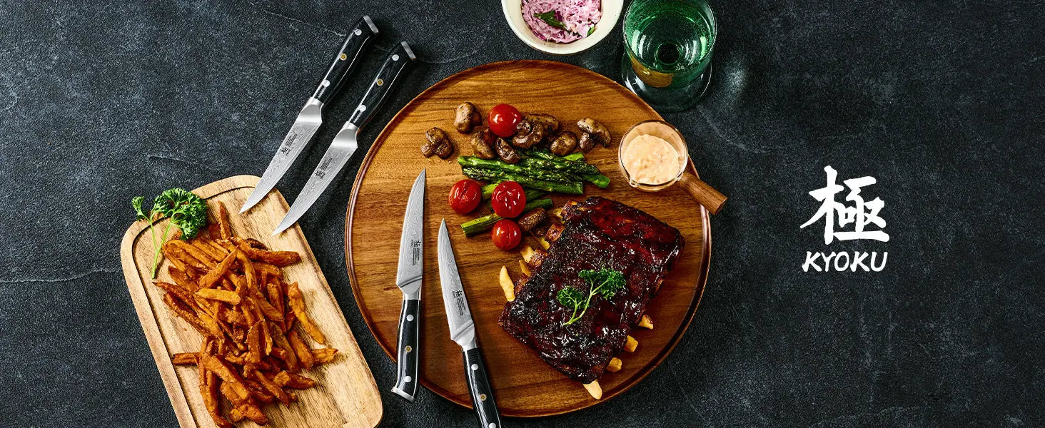 Japanese Steak knives | Kyoku Knives