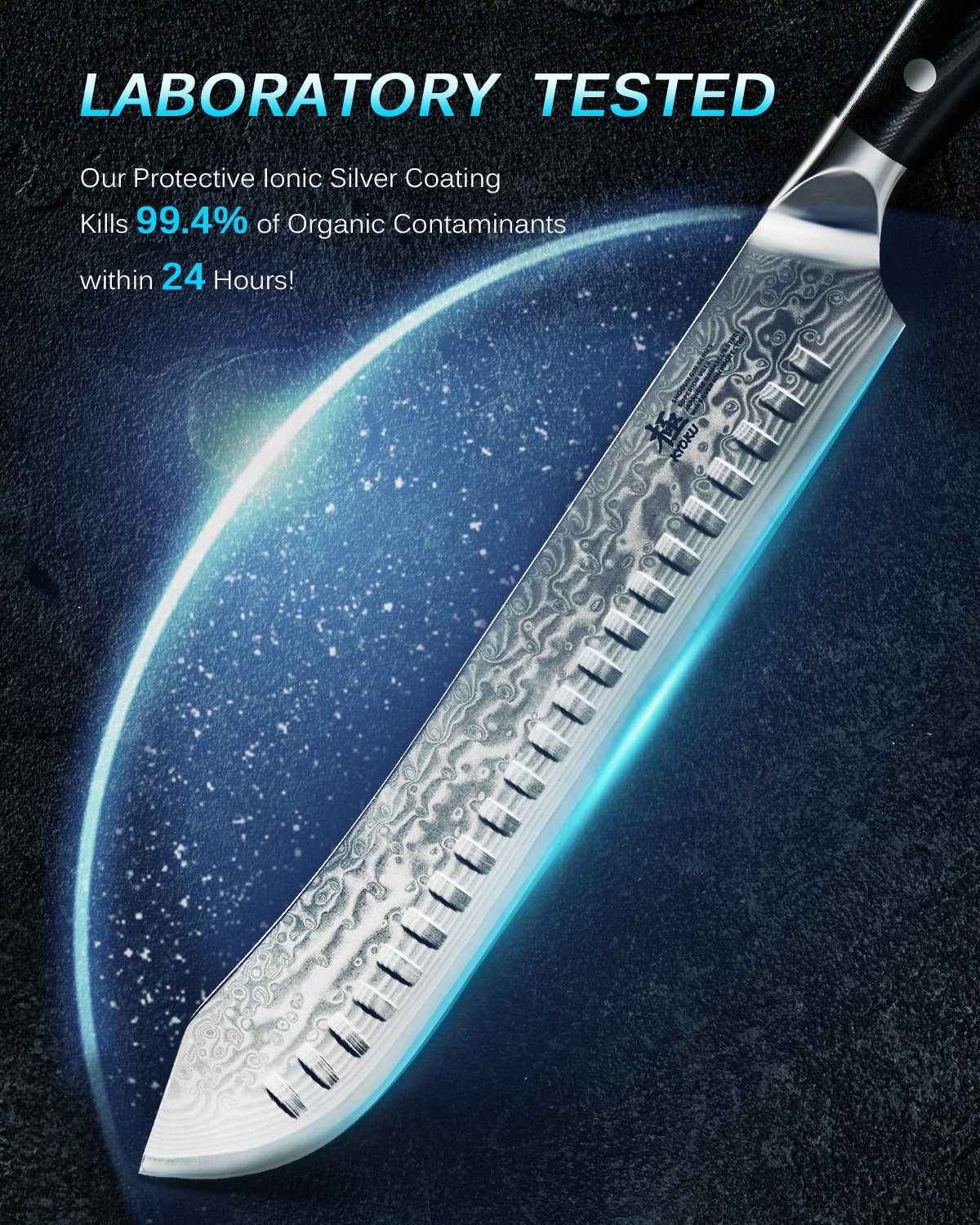 10 Bullnose Butcher Knife | Gin Series Kyoku Knives