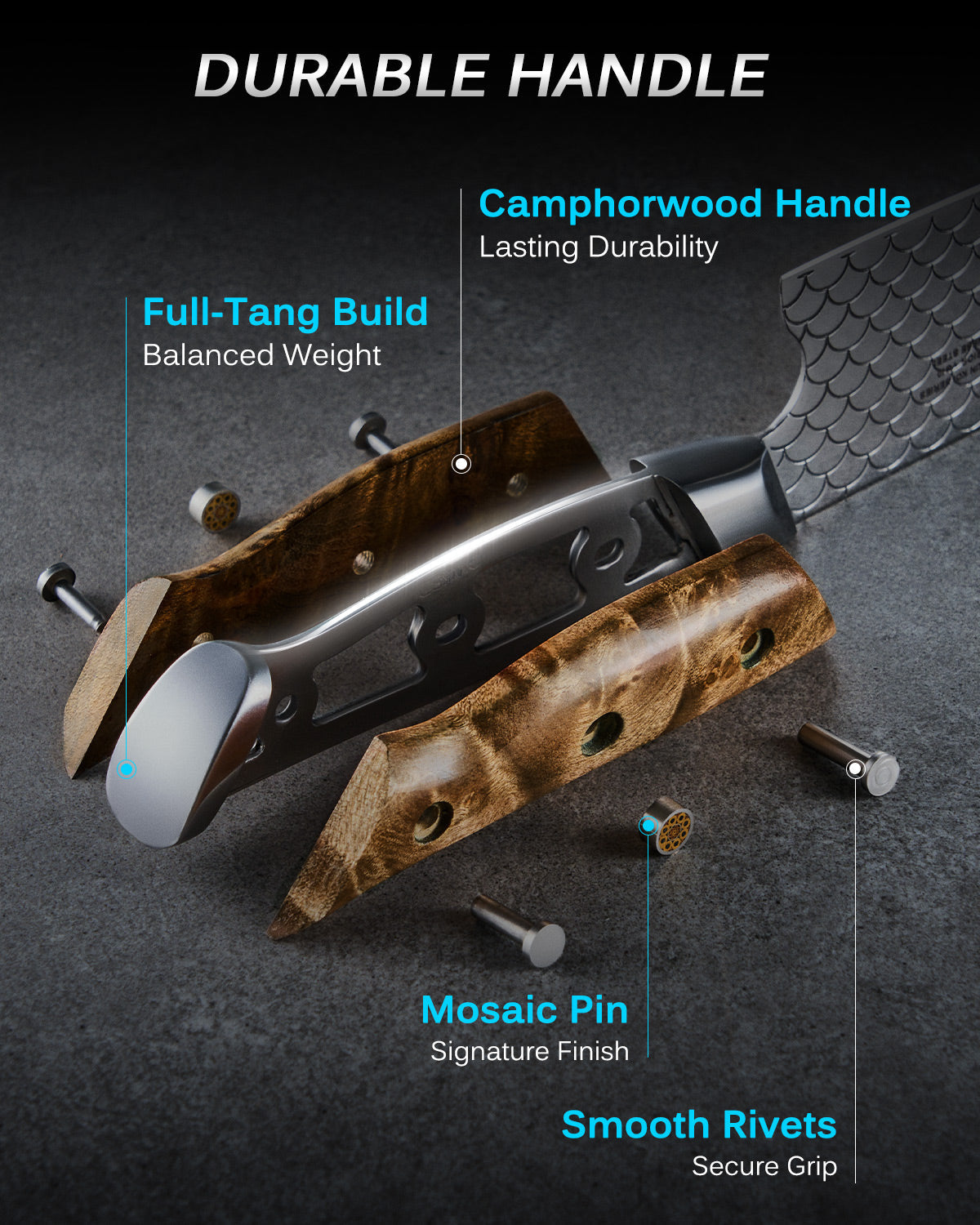 3.5" Paring Knife VG10 Steel For Gift | KOI Series