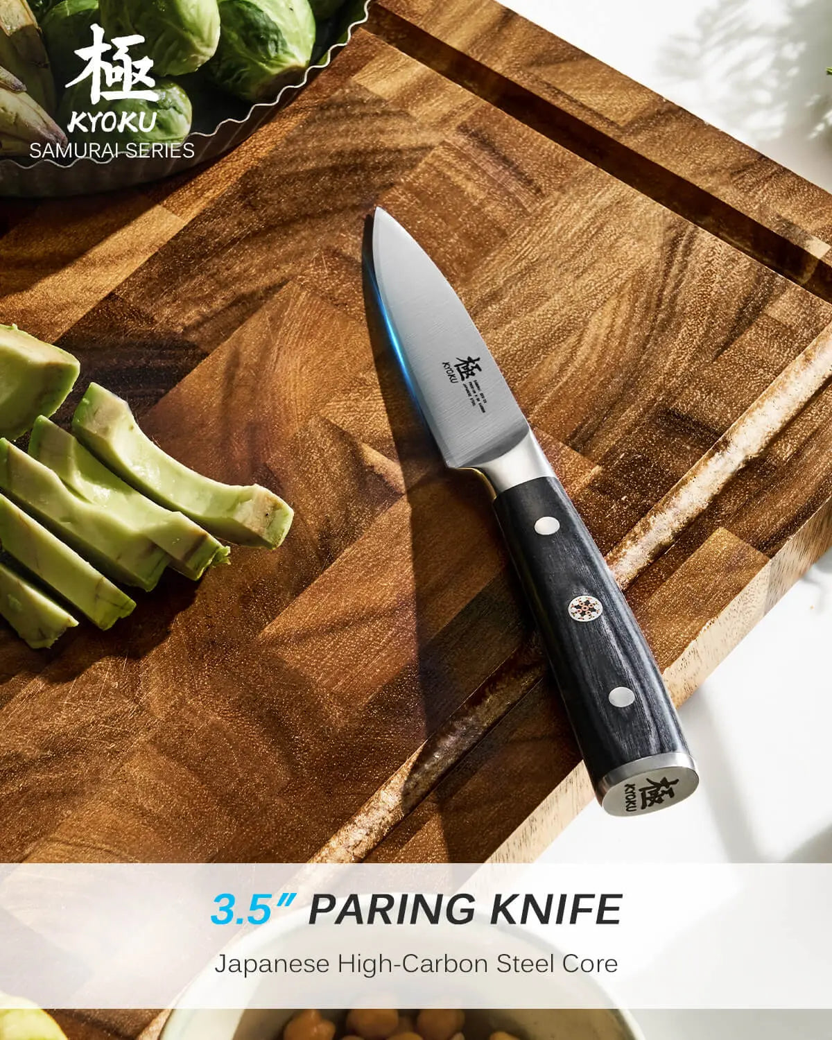 3.5'' Paring Knife|Samurai Series Kyoku Knives
