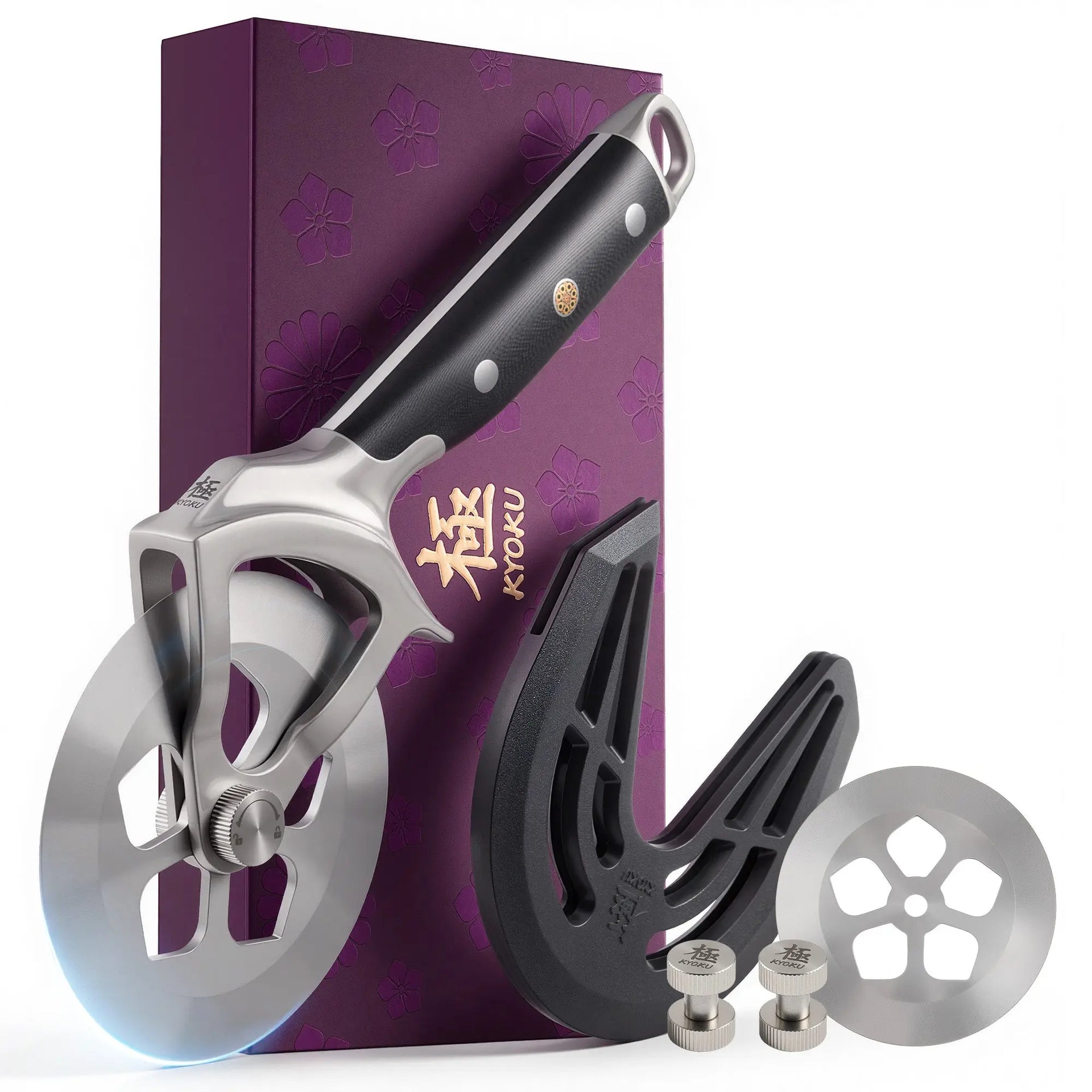 4" Detachable Pizza Wheel Cutter | Shogun Series Kyoku Knives