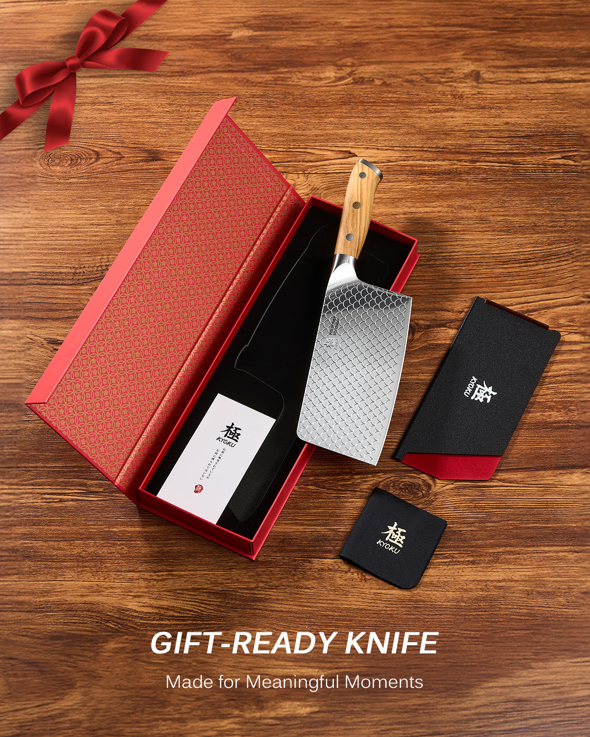 7" Cleaver Knife For Gift| KOI Series