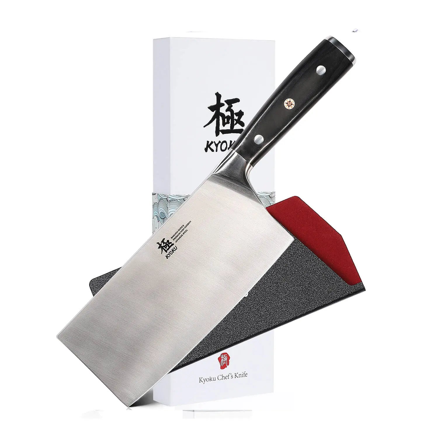 7" Cleaver Knives | Samurai Series Kyoku Knives