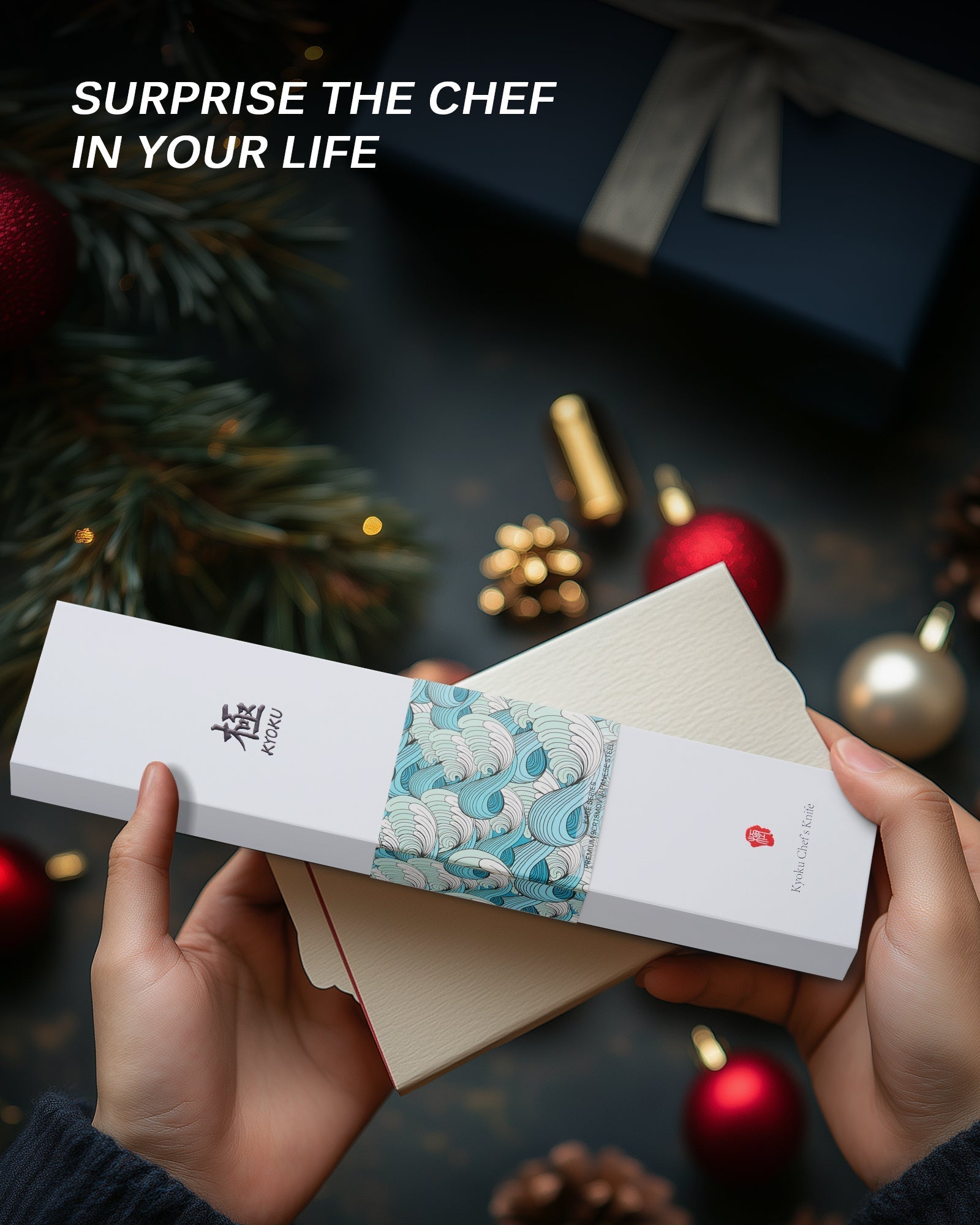 8" Chef Knife With Rosewood Handle | Kage Series