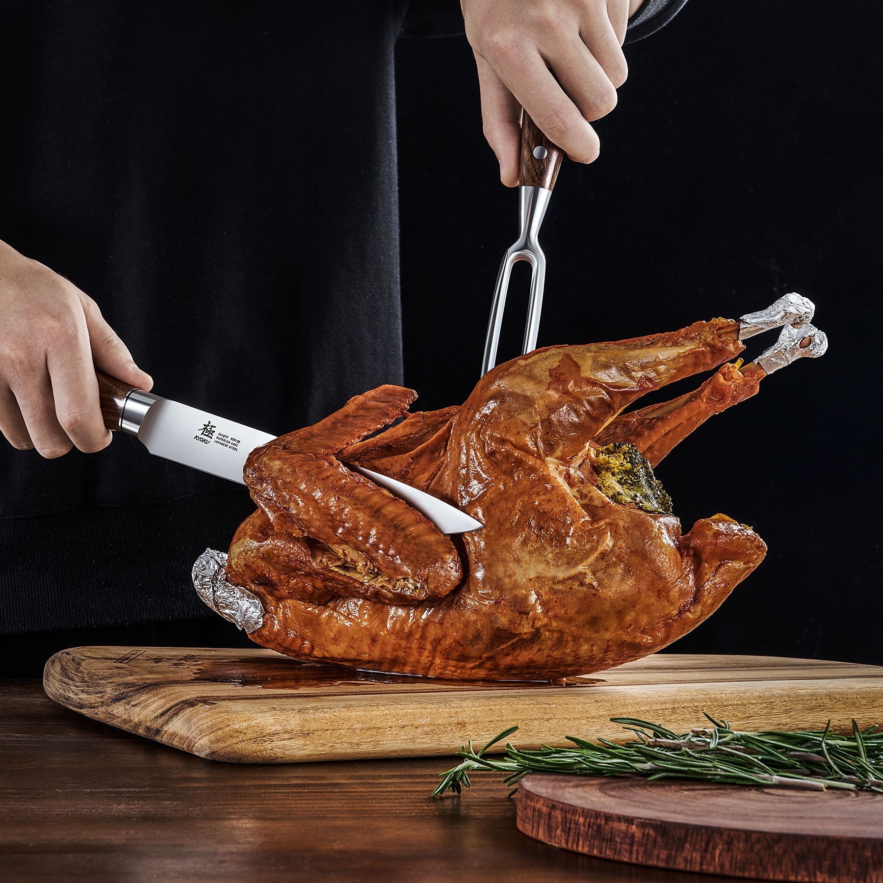 Japanese Carving Knives 440C Steel | Daimyo Series | Kyoku Knives