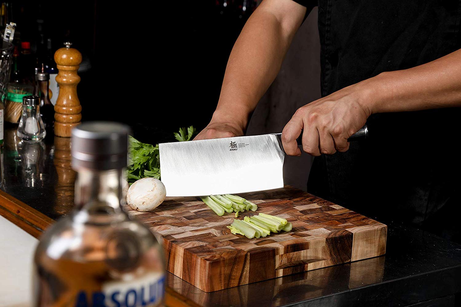 Kyoku Japanese Cleaver Knives | Samurai Series | Kyoku Knives