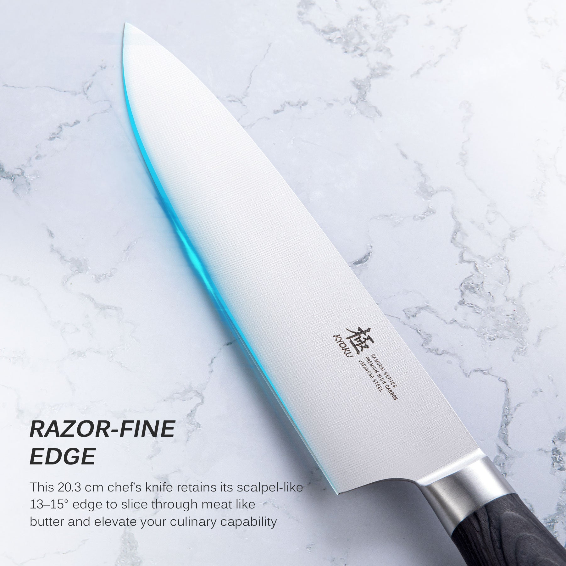 Shop Japanese Gyuto Chef Knivese | Samurai Series | Kyoku Knives