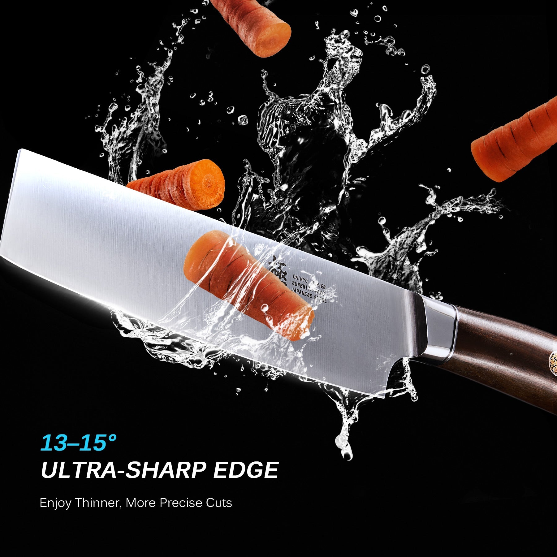 Shop Kyoku Japanese Nakiri Knives | Precise Vegetable Cuts