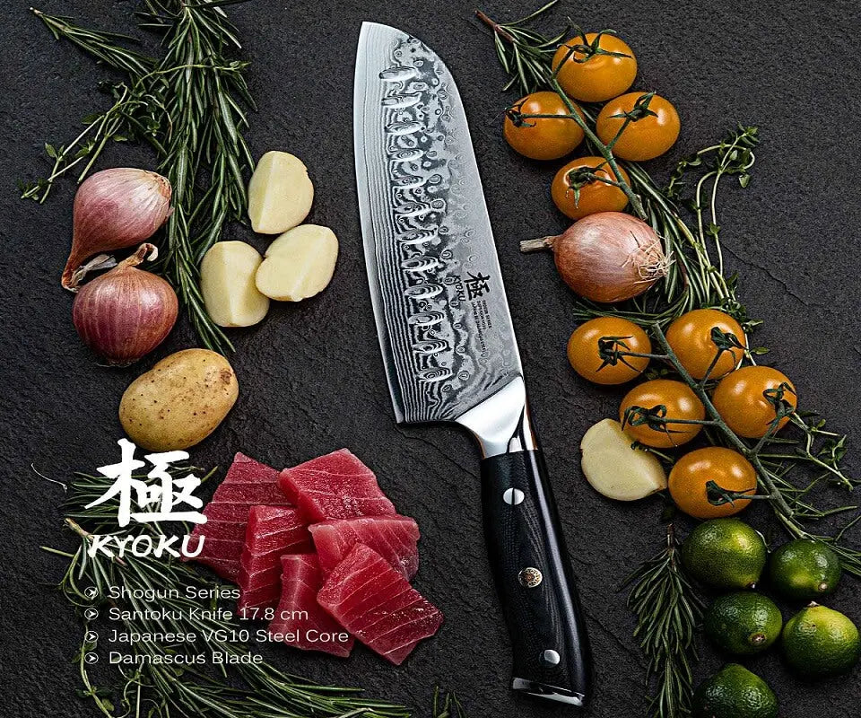 Santoku vs Bunka Knives: What’s the Difference? Kyoku Knives