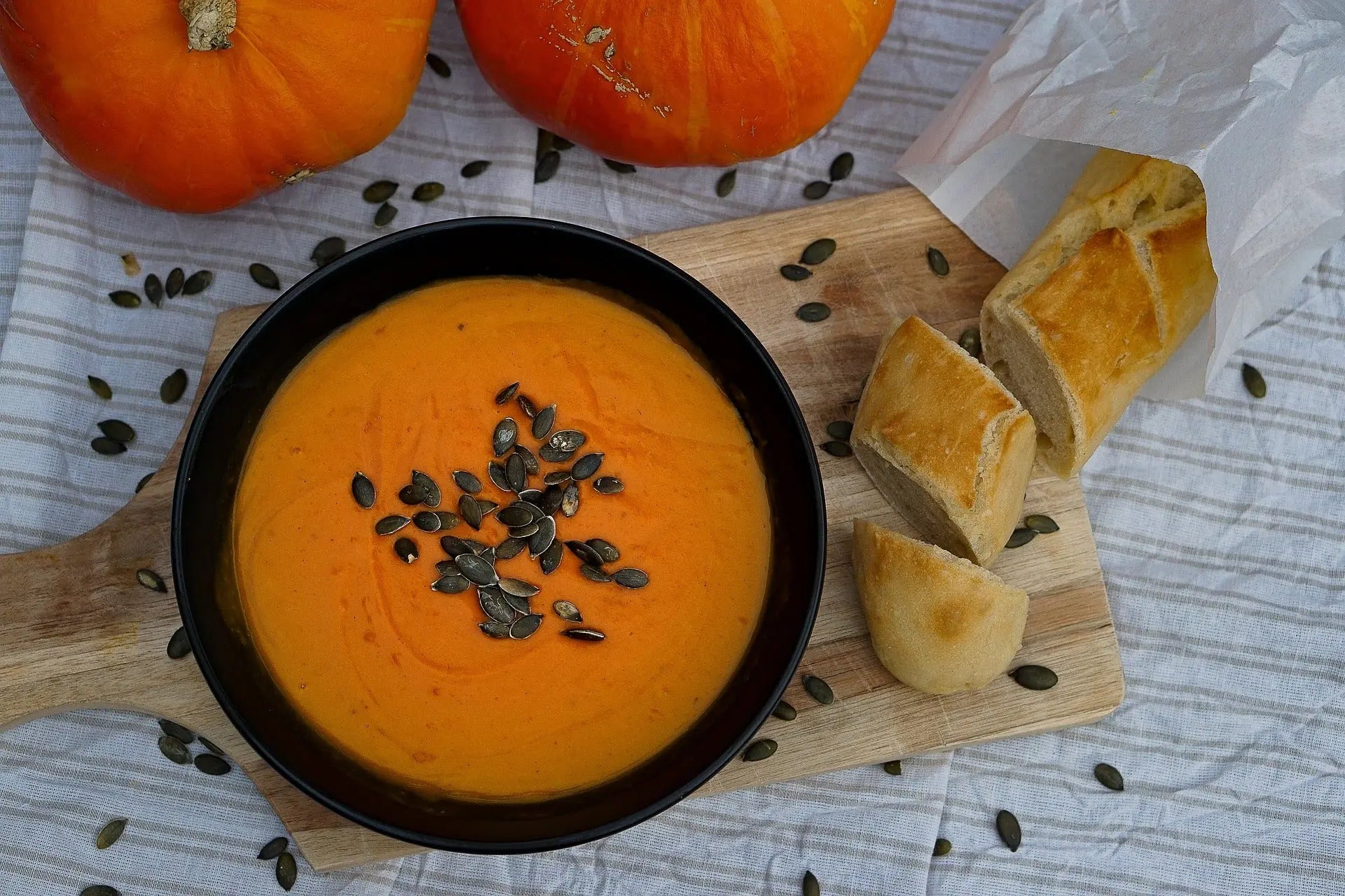 How-to-Make-Japanese-Pumpkin-Soup-with-a-Gyuto-Knife Kyoku Knives