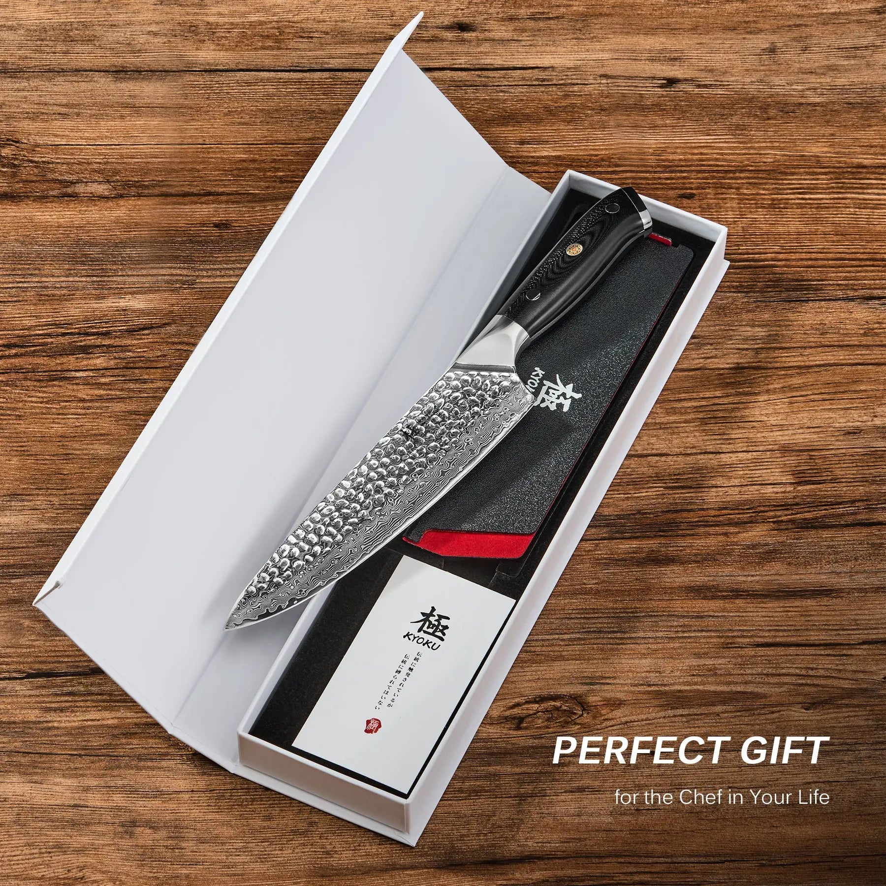 8" Gyuto Chef Knife VG10 Damascus Steel | Shogun Series Kyoku Knives