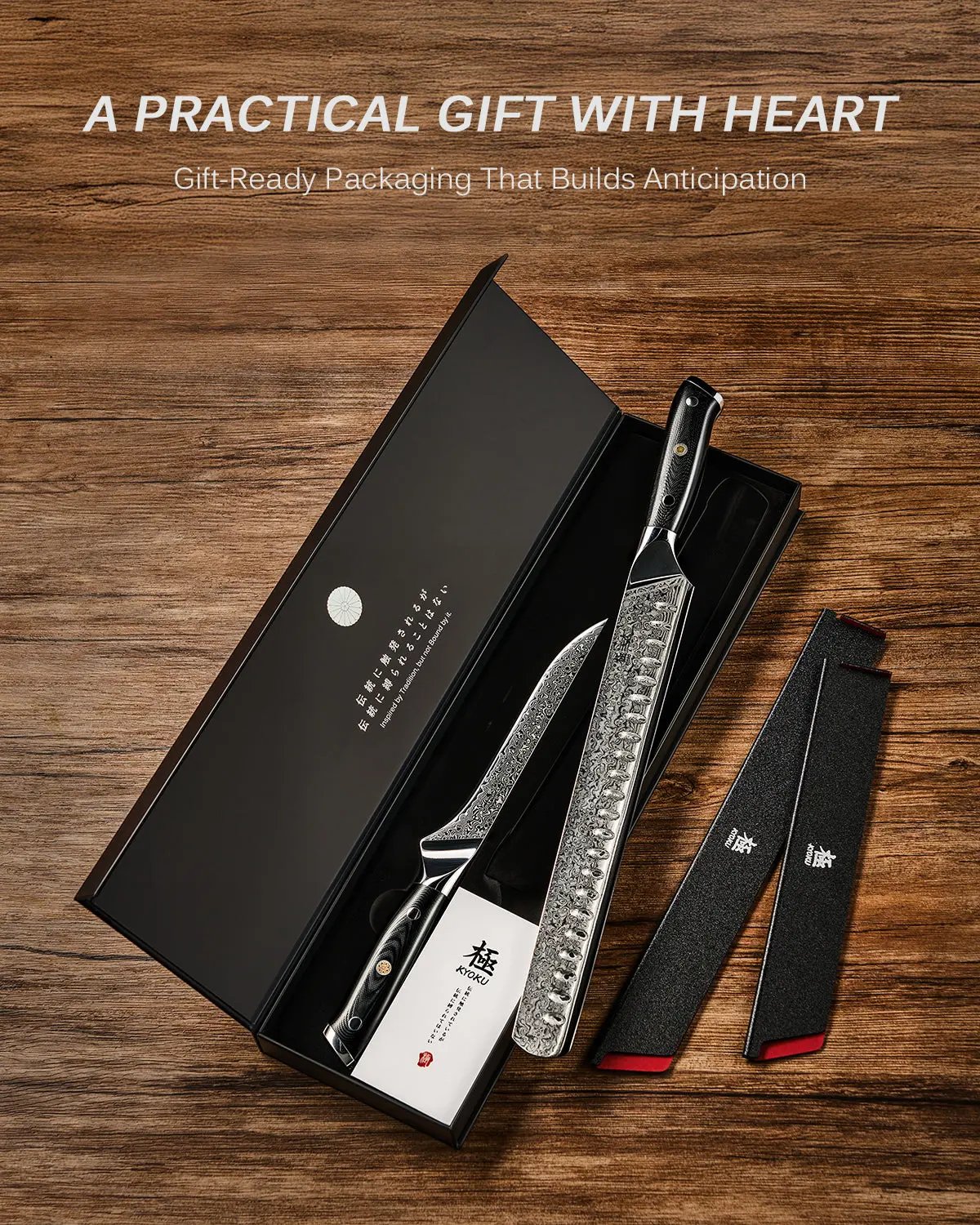 Boning + Slicing Knife Set | Gin Series Kyoku Knives