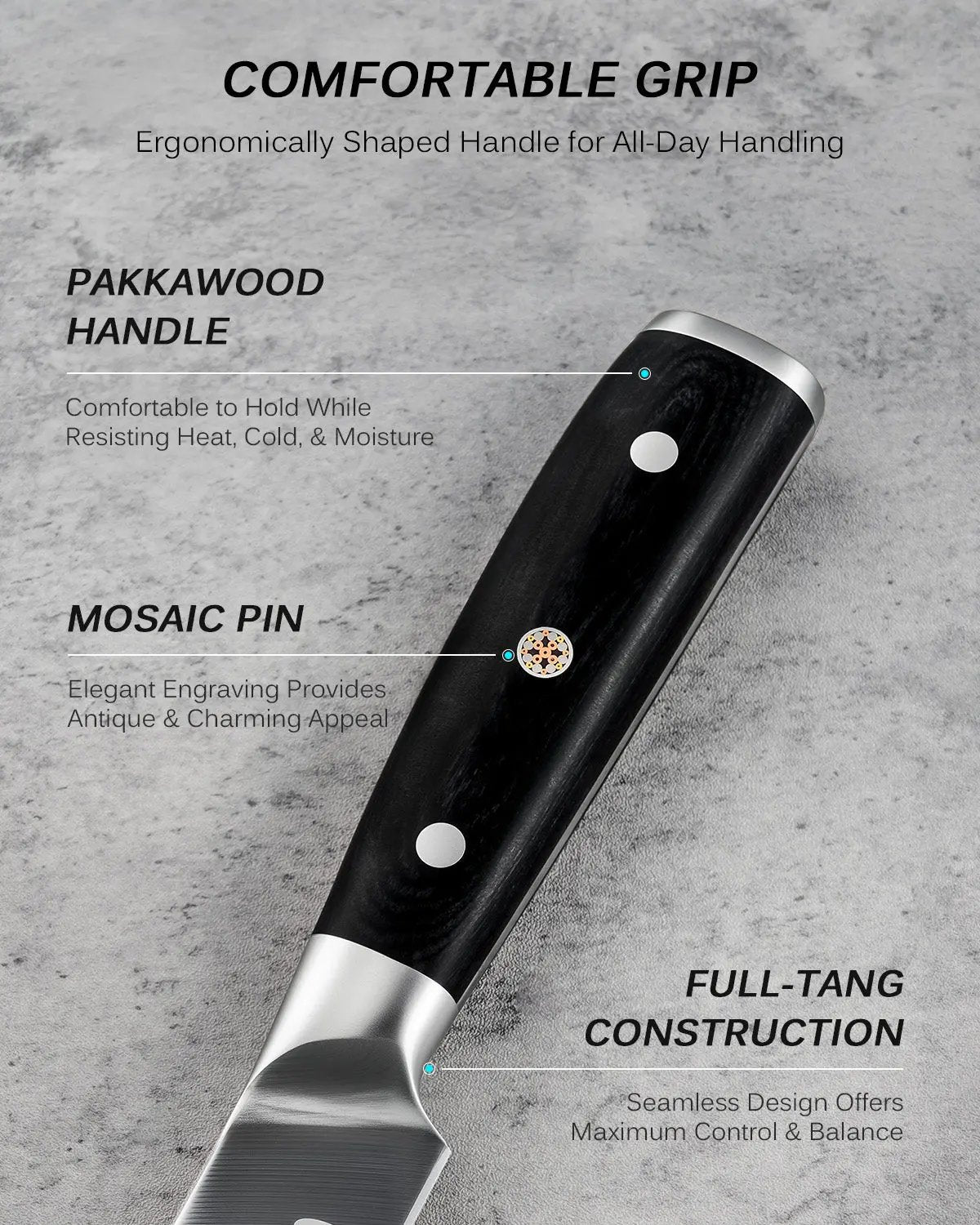 Boning + Slicing Knife Set | Samurai Series Kyoku Knives