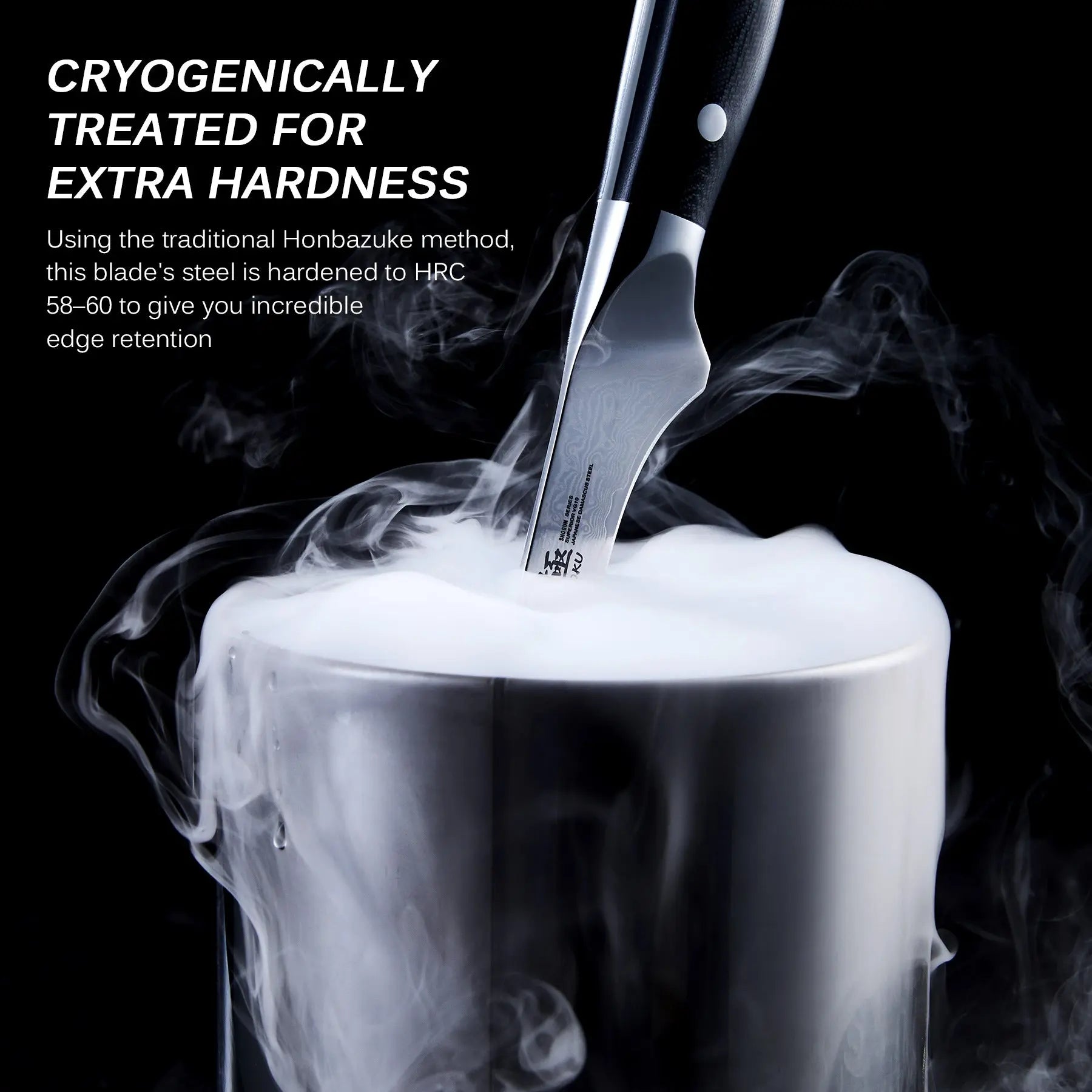 Bundle For Carnivores, Butcher Knife + Boning Knife| Shogun Gin Series Kyoku Knives