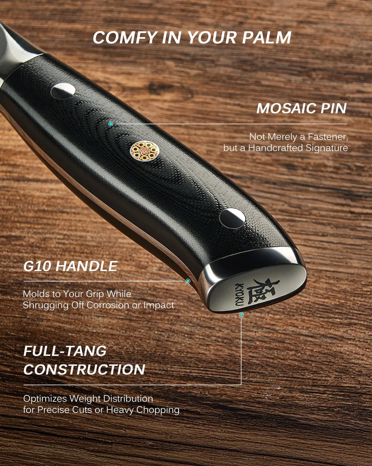 Chef + Boning Knife Set | Shogun Series Kyoku Knives