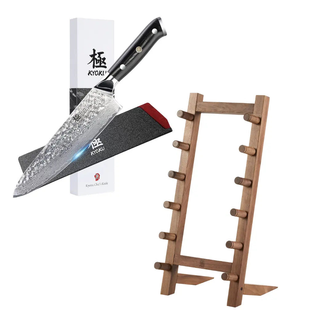 Save 15% On Chef Knife + Display Stand| Shogun Series Kyoku Knives